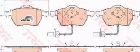 RIDER RD.3323.DB1307 - Тормозные колодки, дисковые, комплект www.autospares.lv