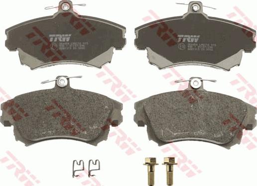 TRW GDB1313 - Brake Pad Set, disc brake www.autospares.lv