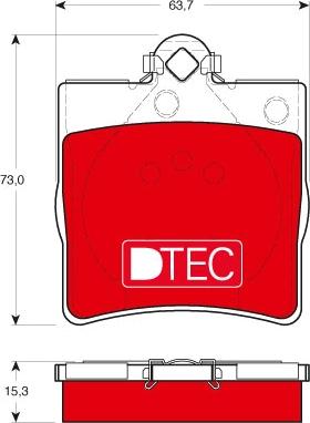 TRW GDB1335DTE - Bremžu uzliku kompl., Disku bremzes autospares.lv