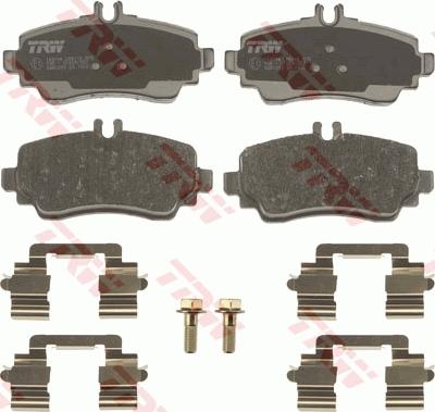 TRW GDB1293 - Bremžu uzliku kompl., Disku bremzes autospares.lv