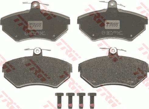 TRW GDB1266 - Brake Pad Set, disc brake www.autospares.lv