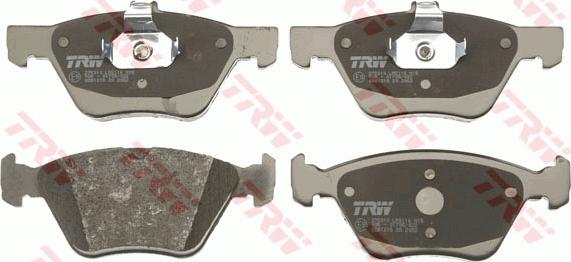 TRW GDB1215 - Bremžu uzliku kompl., Disku bremzes www.autospares.lv