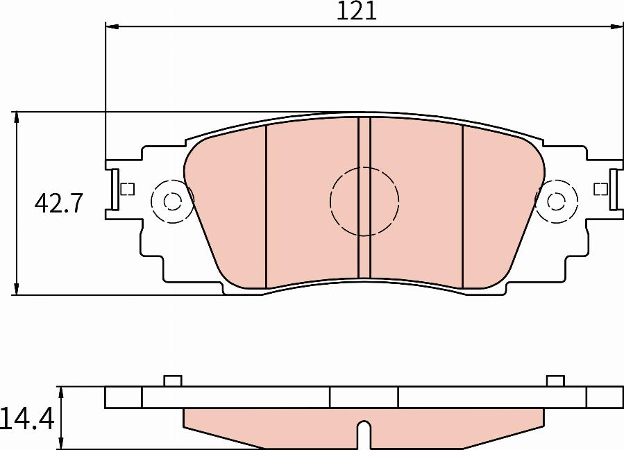 TRW GDB8161AT - Bremžu uzliku kompl., Disku bremzes www.autospares.lv