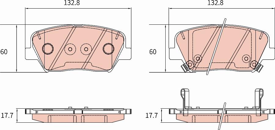 TRW GDB8189AT - Bremžu uzliku kompl., Disku bremzes www.autospares.lv