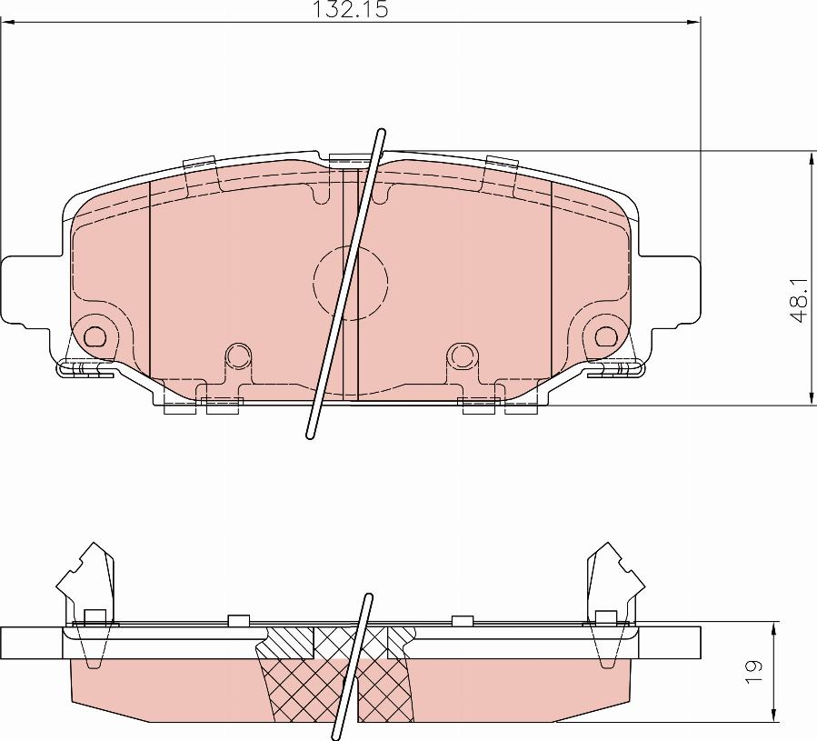 TRW GDB8362DT - Bremžu uzliku kompl., Disku bremzes www.autospares.lv