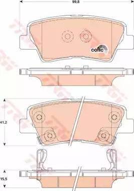 Alpha Brakes HKT-KA-314 - Тормозные колодки, дисковые, комплект www.autospares.lv