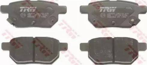 RIDER RD.3323.DB3454 - Brake Pad Set, disc brake www.autospares.lv