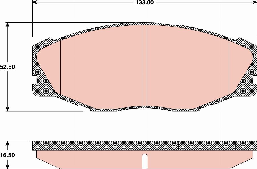 TRW GDB3118 - Bremžu uzliku kompl., Disku bremzes www.autospares.lv