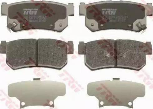 Valeo 598956 - Brake Pad Set, disc brake www.autospares.lv