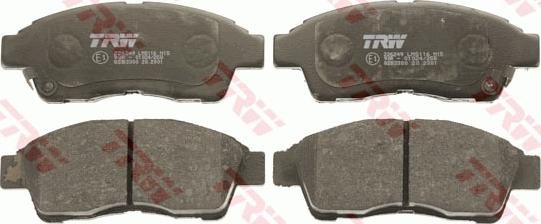 TRW GDB3300 - Brake Pad Set, disc brake www.autospares.lv