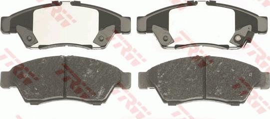 TRW GDB3290 - Brake Pad Set, disc brake www.autospares.lv