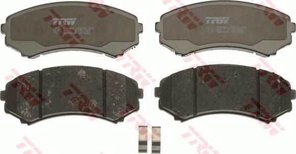 TRW GDB3246 - Brake Pad Set, disc brake www.autospares.lv