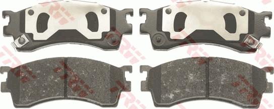 TRW GDB3209 - Brake Pad Set, disc brake www.autospares.lv