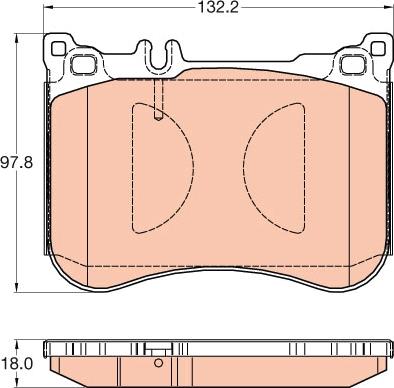 TRW GDB2019 - Bremžu uzliku kompl., Disku bremzes www.autospares.lv