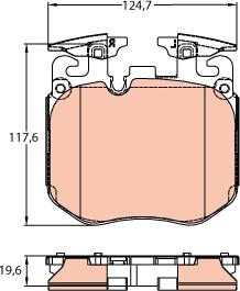 TRW GDB2147 - Bremžu uzliku kompl., Disku bremzes autospares.lv