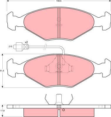 Spidan 0.080150 - Bremžu uzliku kompl., Disku bremzes www.autospares.lv