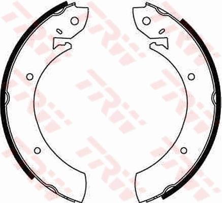 TRW GS6181 - Brake Shoe Set www.autospares.lv