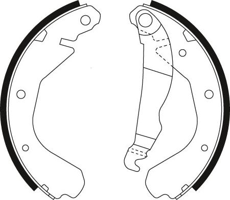 TRW GS6214 - Bremžu loku komplekts www.autospares.lv