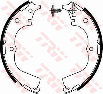 TRW GS8593 - Brake Shoe Set www.autospares.lv