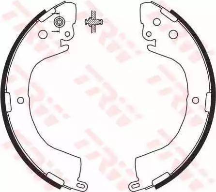 Alpha Brakes HST-MS-058 - Bremžu loku komplekts www.autospares.lv