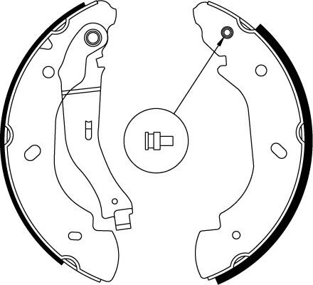 TRW GS8689 - Bremžu loku komplekts www.autospares.lv