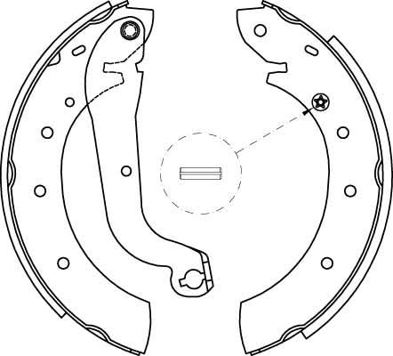 TRW GS8622 - Bremžu loku komplekts www.autospares.lv