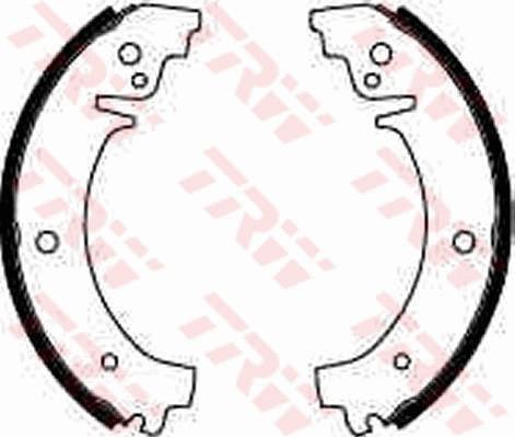 TRW GS8164 - Brake Shoe Set www.autospares.lv