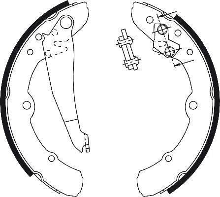 TRW GS8113 - Bremžu loku komplekts www.autospares.lv