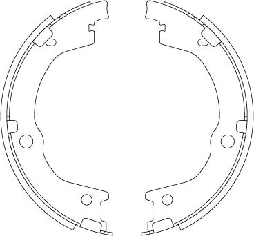 TRW GS8829 - Bremžu loku kompl., Stāvbremze www.autospares.lv