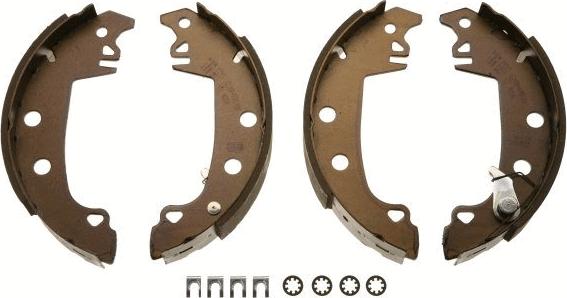 TRW GS8317 - Brake Shoe Set www.autospares.lv