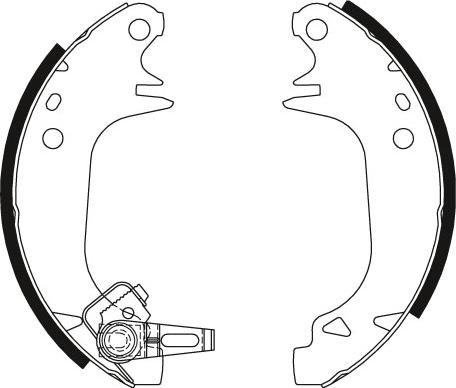 TRW GS8321 - Bremžu loku komplekts www.autospares.lv