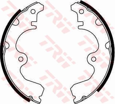 TRW GS8243 - Brake Shoe Set www.autospares.lv