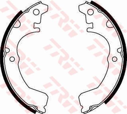 TRW GS8220 - Brake Shoe Set www.autospares.lv