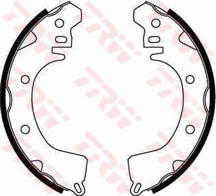 TRW GS8221 - Brake Shoe Set www.autospares.lv