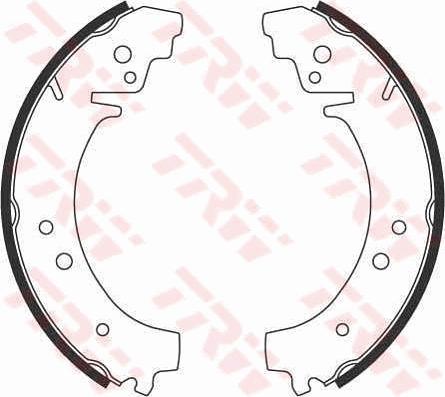 TRW GS8222 - Brake Shoe Set www.autospares.lv