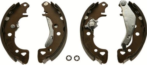 TRW GS8271 - Brake Shoe Set www.autospares.lv