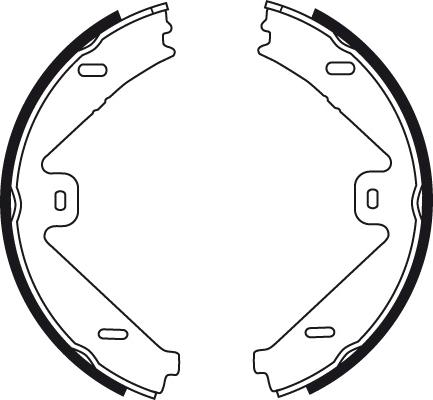 TRW GS8755 - Bremžu loku kompl., Stāvbremze www.autospares.lv