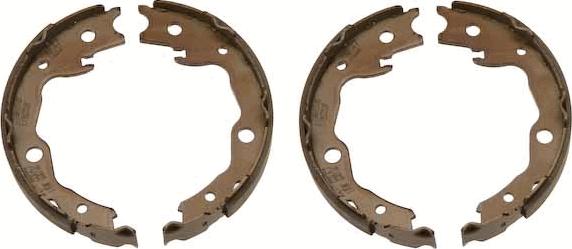 TRW GS8752 - Brake Shoe Set, parking brake www.autospares.lv