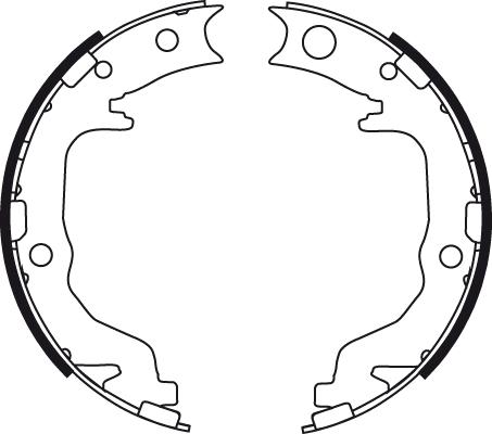 TRW GS8783 - Bremžu loku kompl., Stāvbremze www.autospares.lv