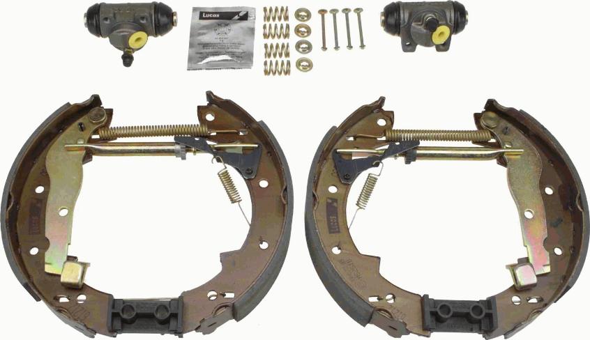 TRW GSK1040 - Bremžu loku komplekts autospares.lv