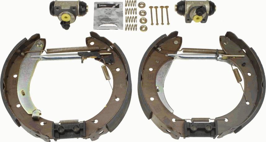 TRW GSK1055 - Brake Shoe Set www.autospares.lv