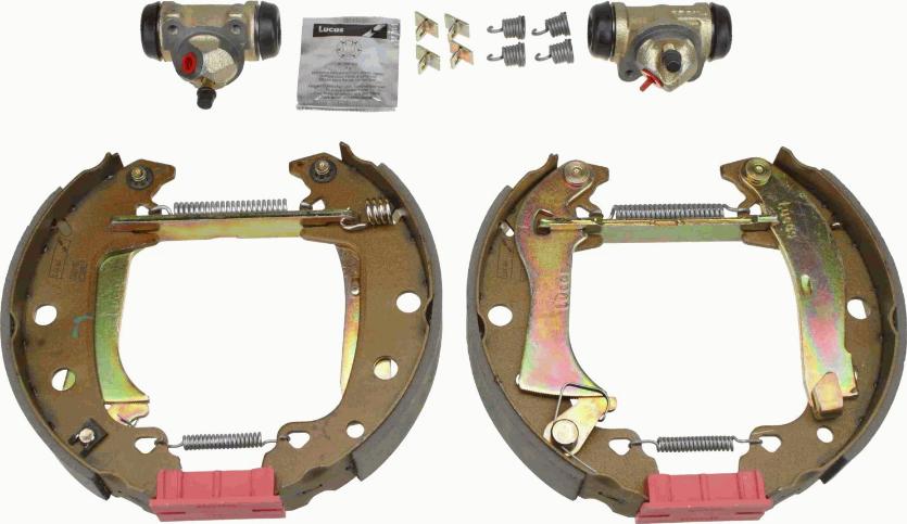 TRW GSK1014 - Brake Shoe Set www.autospares.lv