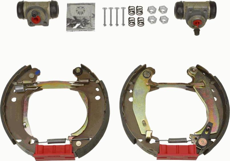 TRW GSK1111 - Bremžu loku komplekts www.autospares.lv