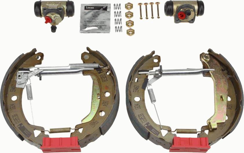 TRW GSK1702 - Bremžu loku komplekts autospares.lv