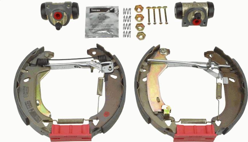 TRW GSK1728 - Bremžu loku komplekts autospares.lv