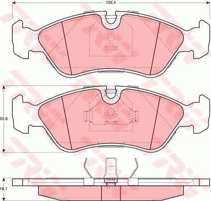 TRW GTD1079 - Bremžu komplekts, Disku bremzes www.autospares.lv