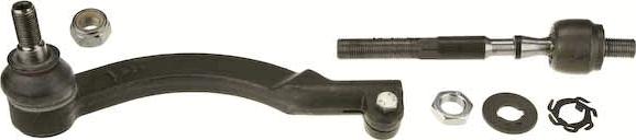 TRW JRA555 - Tie Rod www.autospares.lv