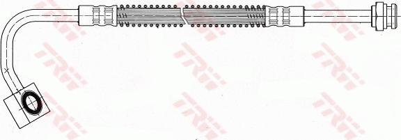 TRW PHD451 - Bremžu šļūtene www.autospares.lv