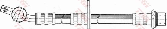 TRW PHD374 - Bremžu šļūtene www.autospares.lv