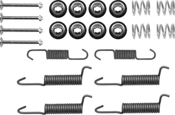 TRW SFK357 - Piederumu komplekts, Stāvbremzes mehānisma bremžu loks www.autospares.lv